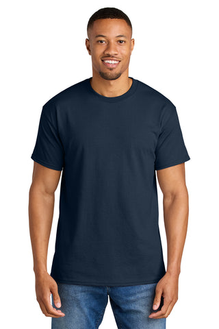 Gildan 8000 Navy DryBlend 50/50 Tee