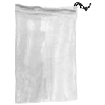 Champro A305W White Mesh Laundry Bag 12"X18"