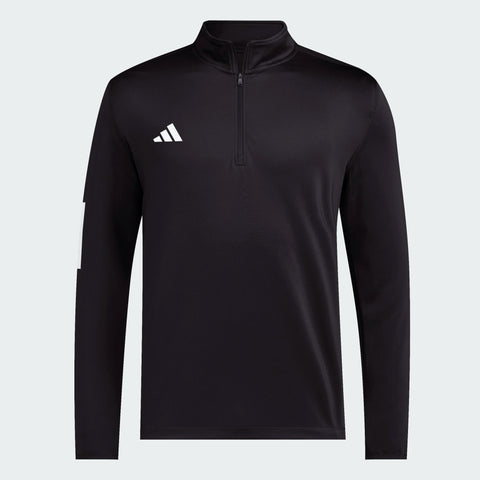 Adidas HY7894 Black 1/2 Zip Golf Jacket