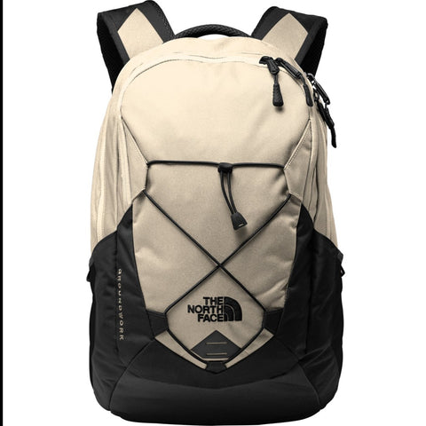 North Face NF0A3KX6 Rainyday Ivory Dark Heather / TNF Black Groundwork Backpack